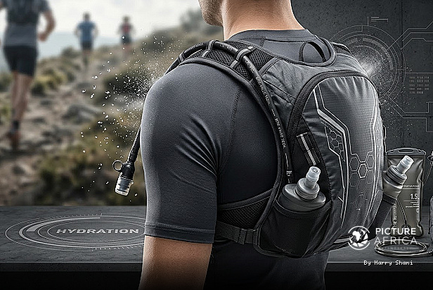 Ultra-Lightweight Running Hydration Vest with Dual Soft Flasks and Water Bladder for Trail Athletes