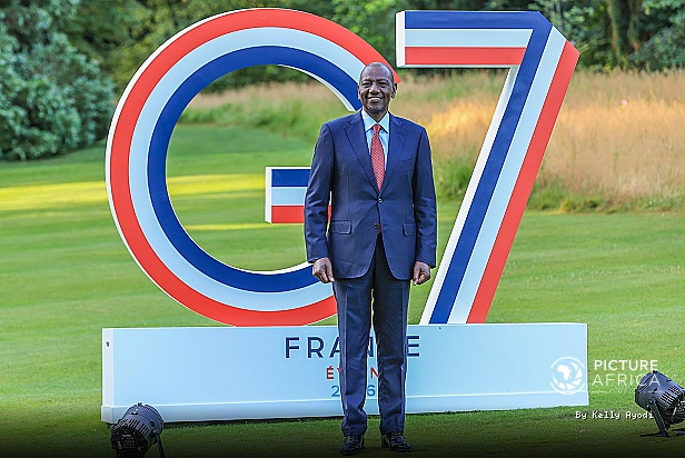 PRESIDENT WILLIAM RUTO AT THE G7 SUMMIT