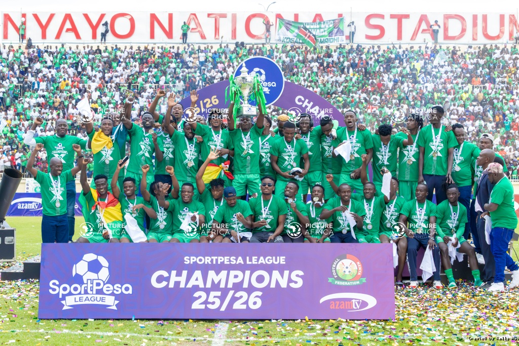 KOGALO CROWNED : GOR MAHIA FC ARE 2025/26 SPORTPESA LEAGUE CHAMPIONS