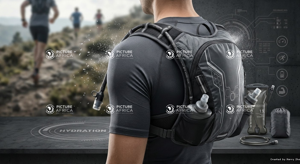Ultra-Lightweight Running Hydration Vest with Dual Soft Flasks and Water Bladder for Trail Athletes