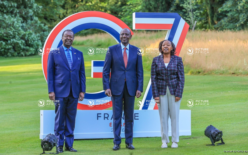 PRESIDENT WILLIAM RUTO AT THE G7 SUMMIT