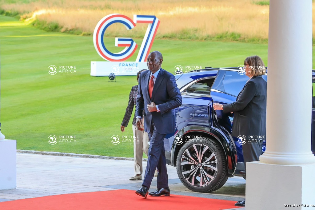 PRESIDENT WILLIAM RUTO AT THE G7 SUMMIT