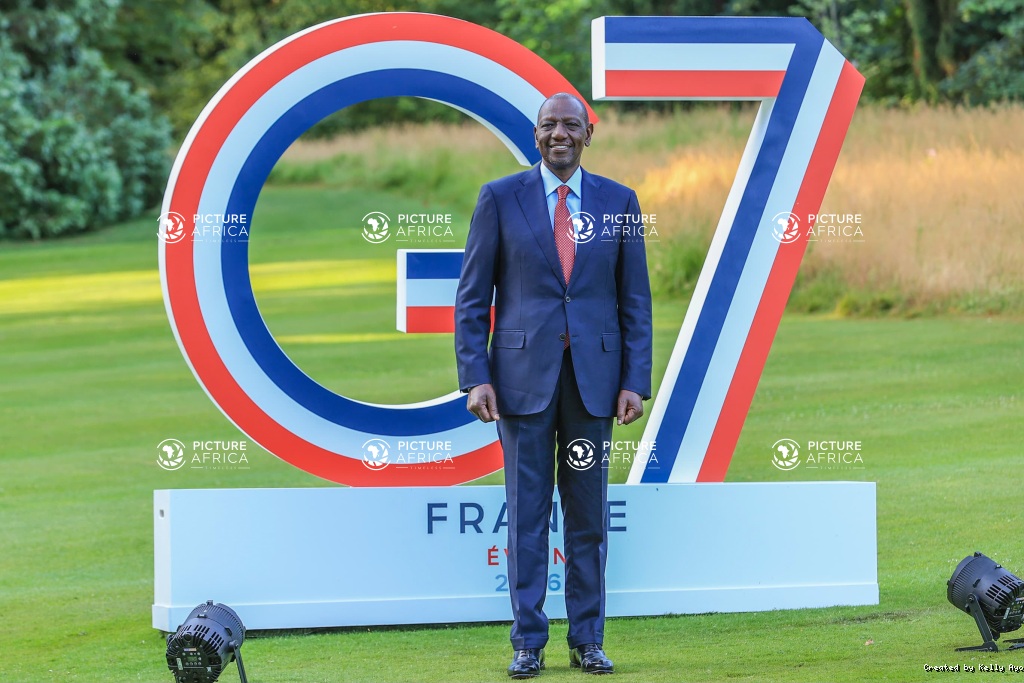 PRESIDENT WILLIAM RUTO AT THE G7 SUMMIT
