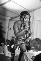 MUSICIAN NADIA MUKAMI PERFORMS AT A FASHION EVENT IN KISUMU